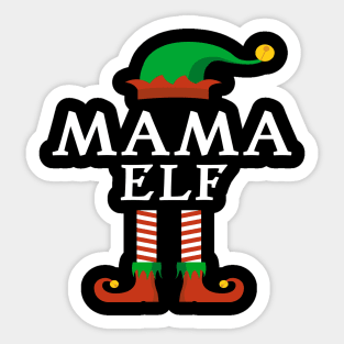 Mama Elf Sticker